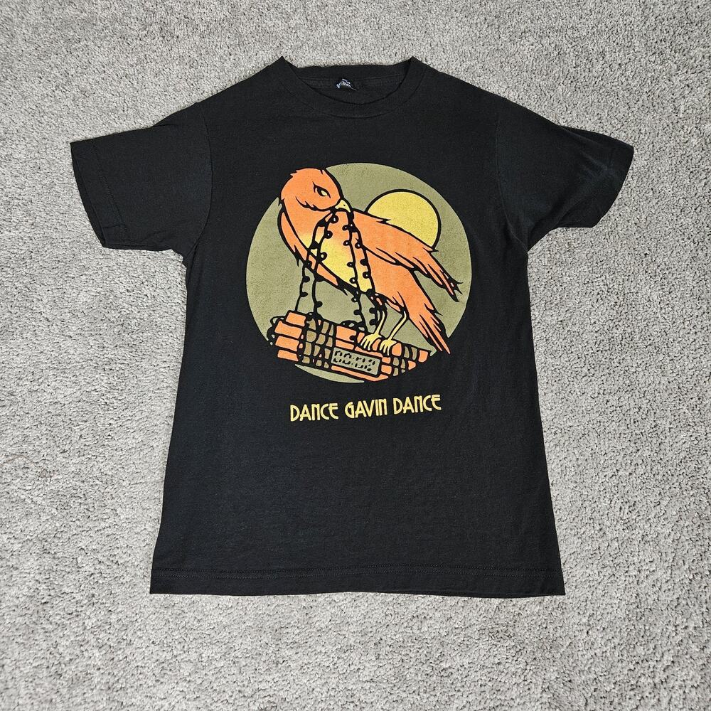 Dance Gavin Dance T-Shirt Womens XS Black Tee Boom Bird Rock Band Music